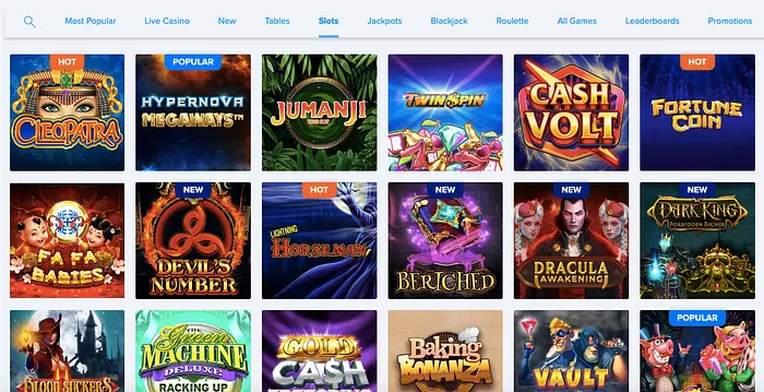 casino online game betting slots